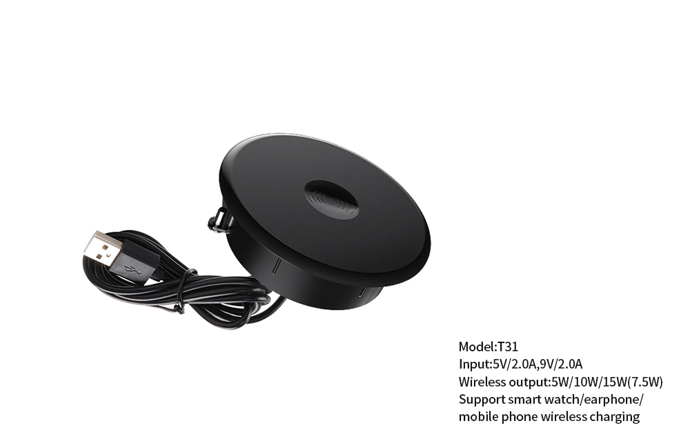 T31 3-in-1 functional wireless charger