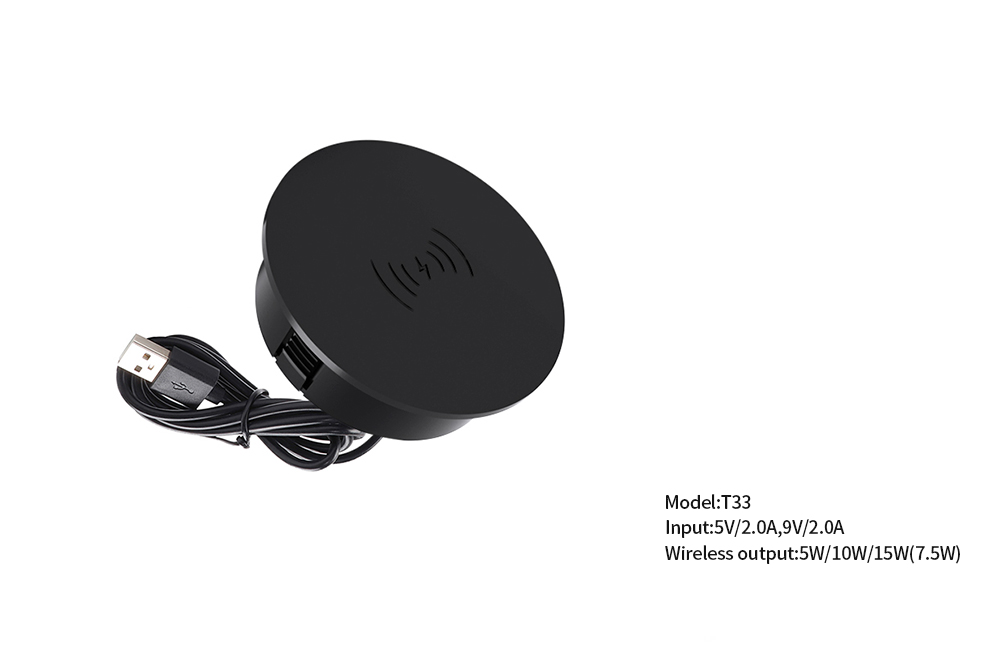 T33 Embedded magnetic wireless charger